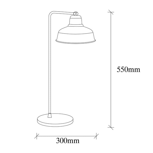 Asir Lampada da tavalo Berceste 181WHITE-ML Bianco