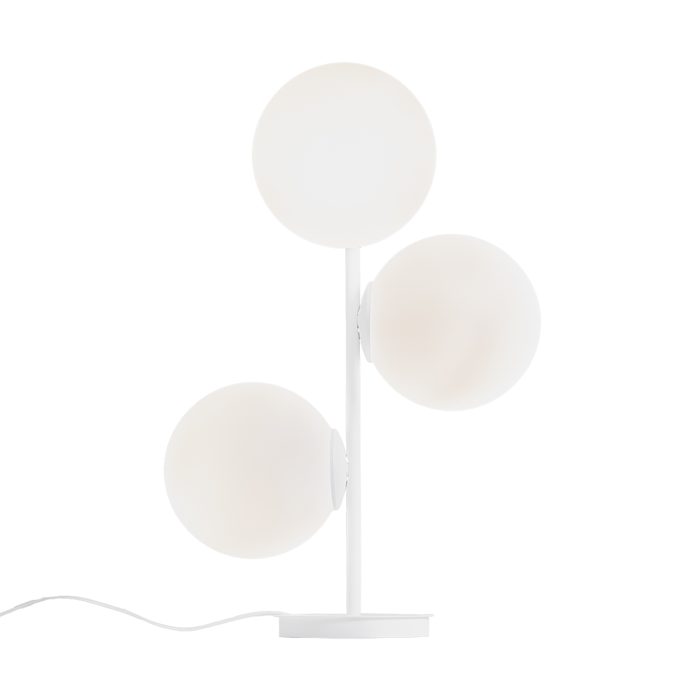 Customform Lampada da tavalo Bobler Bianco