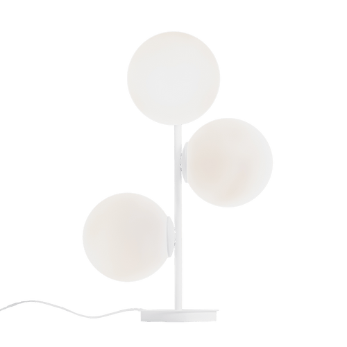 Customform Lampada da tavalo Bobler Bianco