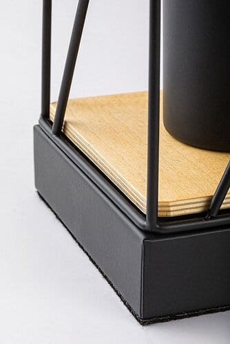 RabaLux Lampada da tavalo Boire 74006 Nero