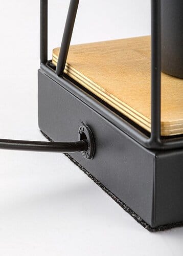 RabaLux Lampada da tavalo Boire 74006 Nero