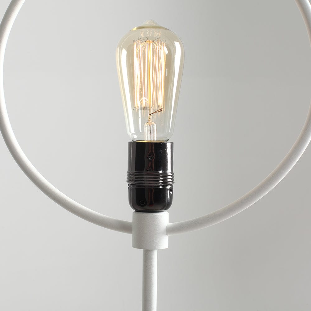 Customform Lampada da tavalo Bullet Bianco