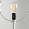 Customform Lampada da tavalo Bullet Bianco
