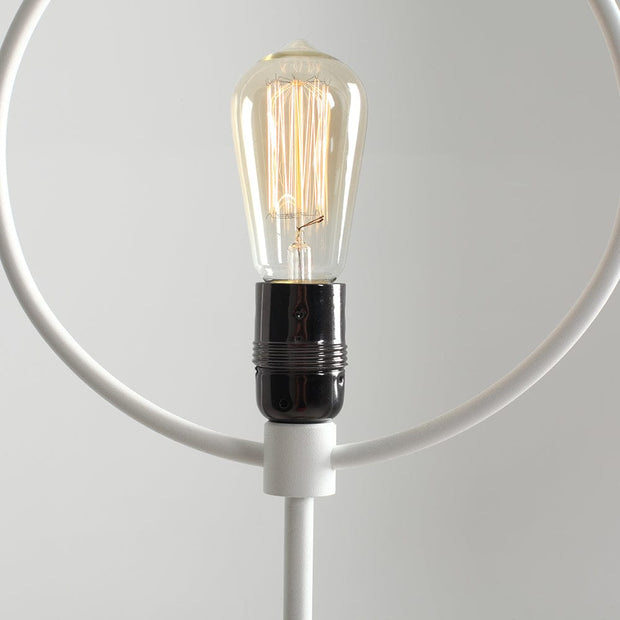 Customform Lampada da tavalo Bullet Bianco