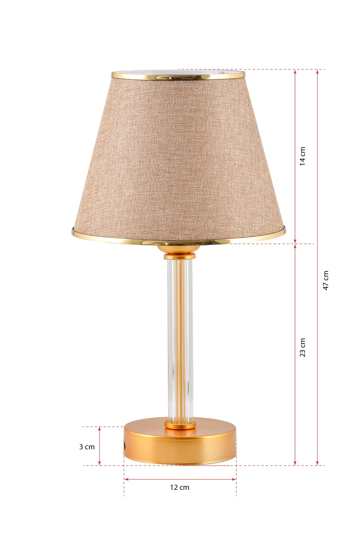 Oyo Lampada da tavalo Cam Beige