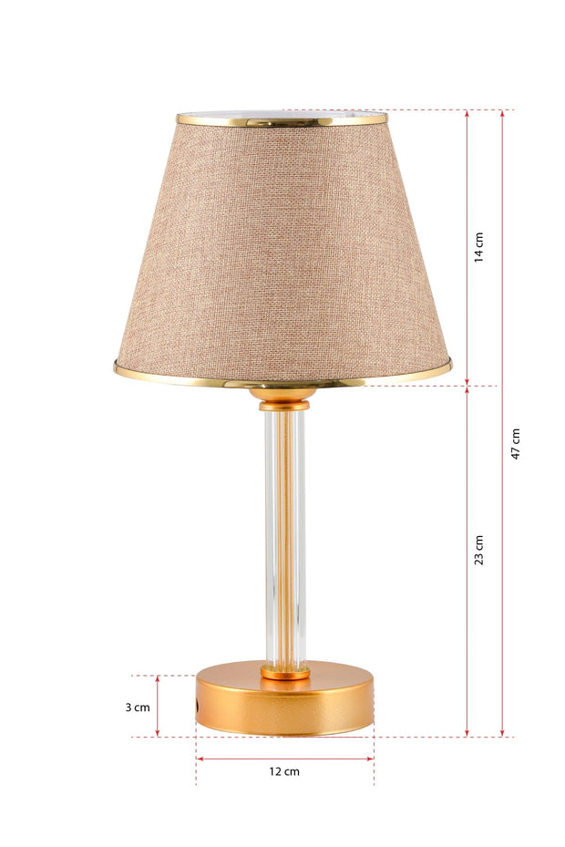 Oyo Lampada da tavalo Cam Beige
