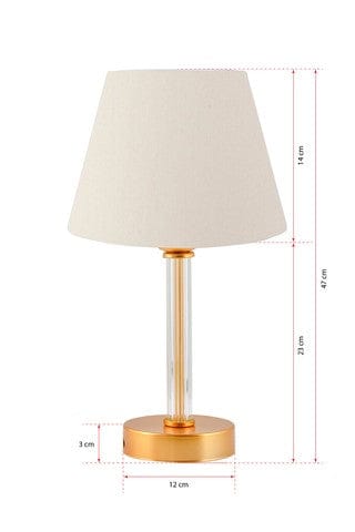 Oyo Lampada da tavalo Cam Crema