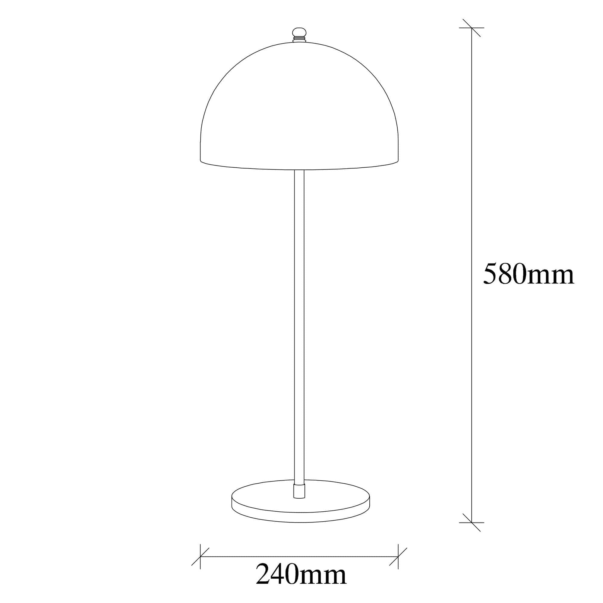 Asir Lampada da tavalo Can NT-134 Oro