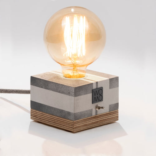 Oyo Lampada da tavalo Circuit Grigio