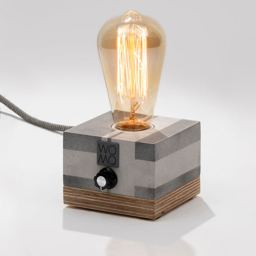 Oyo Lampada da tavalo Circuit Grigio