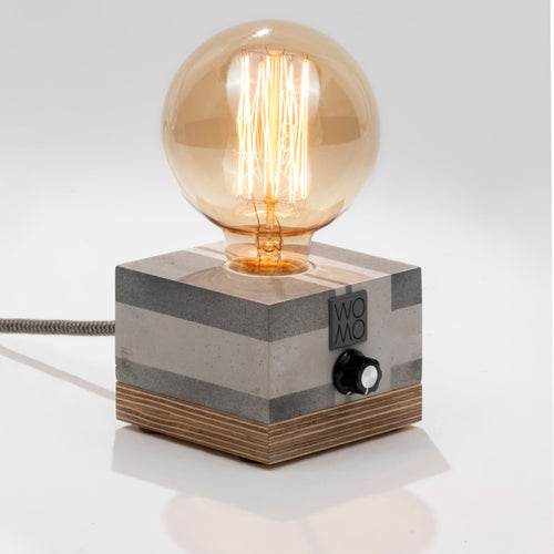 Oyo Lampada da tavalo Circuit Grigio