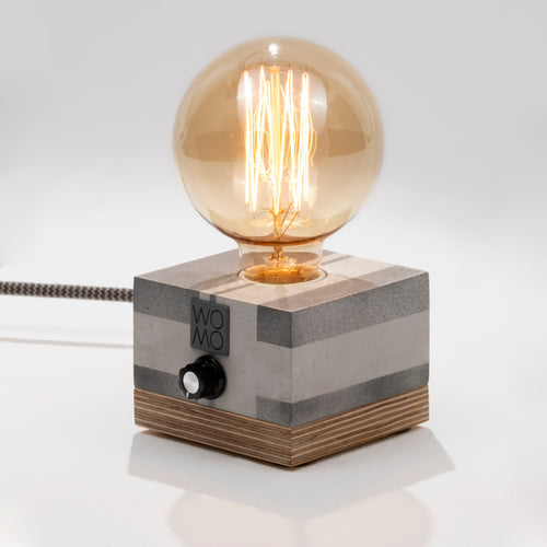 Oyo Lampada da tavalo Circuit Grigio