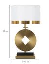 Mauro Ferretti Lampada da tavalo Coin Oro