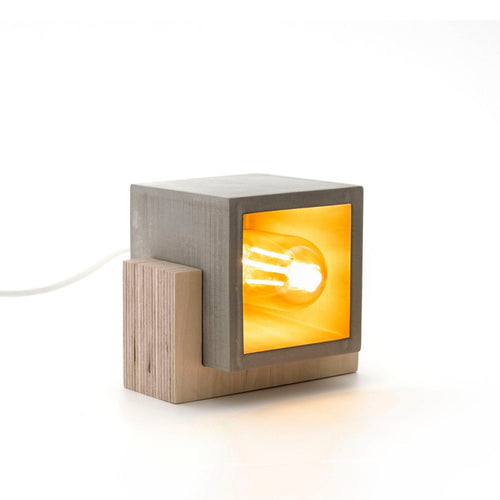 Oyo Lampada da tavalo Concrete Grigio