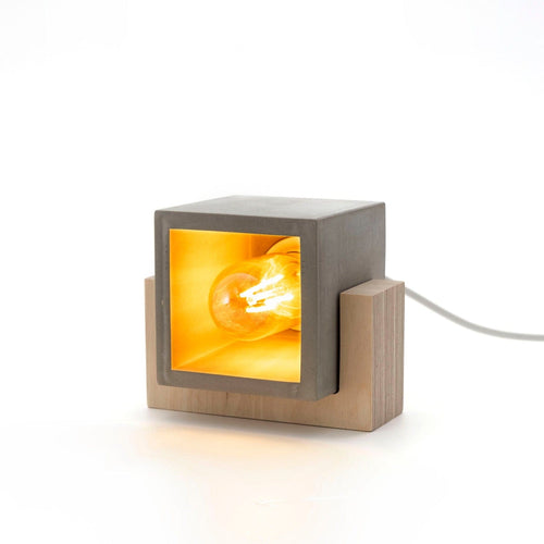 Oyo Lampada da tavalo Concrete Grigio