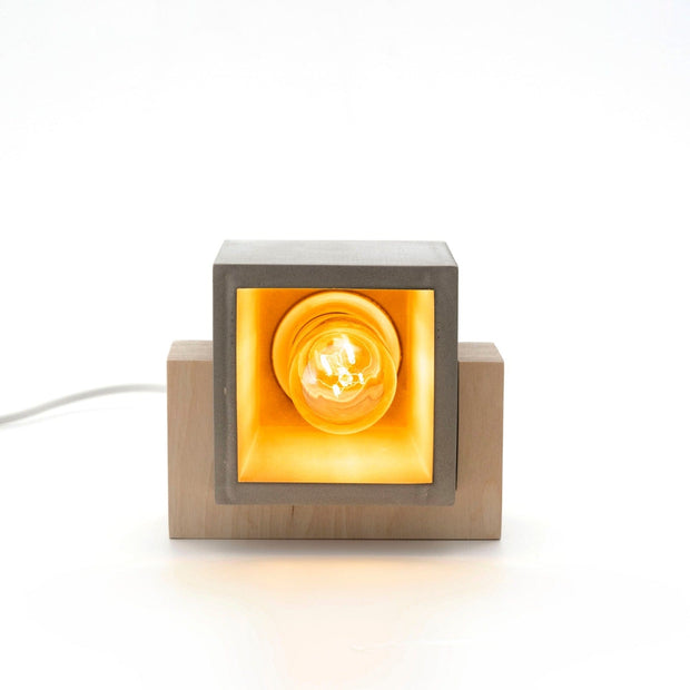 Oyo Lampada da tavalo Concrete Grigio