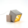 Oyo Lampada da tavalo Concrete Grigio