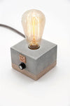 Oyo Lampada da tavalo Concrete Grigio