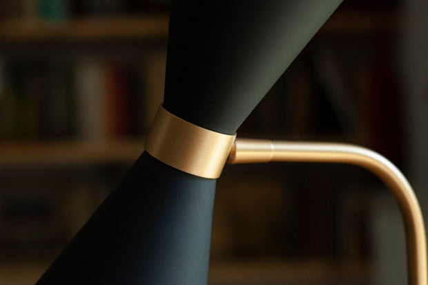 Maxlight Lampada da tavalo Cornet T0039 Nero