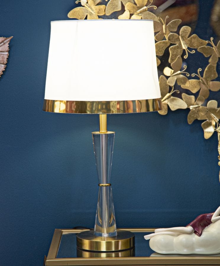 Mauro Ferretti Lampada da tavalo Cristal Oro