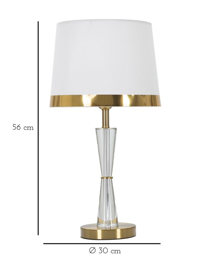 Mauro Ferretti Lampada da tavalo Cristal Oro