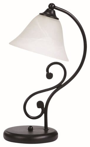 RabaLux Lampada da tavalo Dorothea 7772 Nero