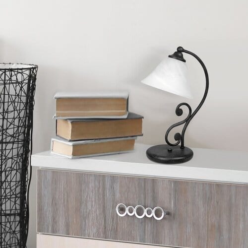 RabaLux Lampada da tavalo Dorothea 7772 Nero