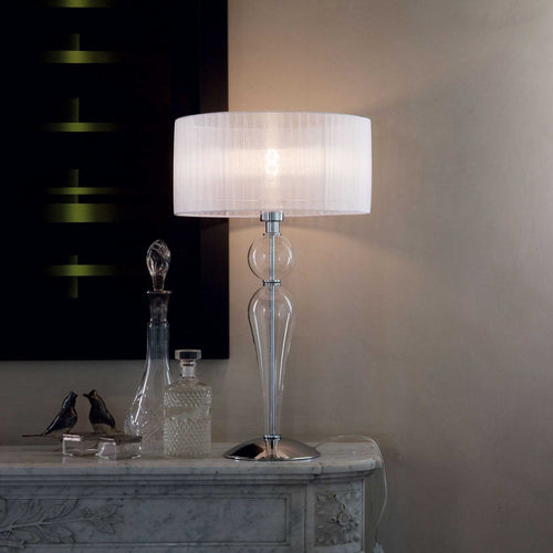 IdealLux Lampada da tavalo Duchess TL1 Small Trasparente