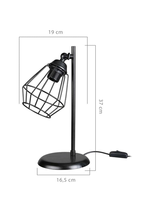 Oyo Lampada da tavalo Eki̇noks Nero