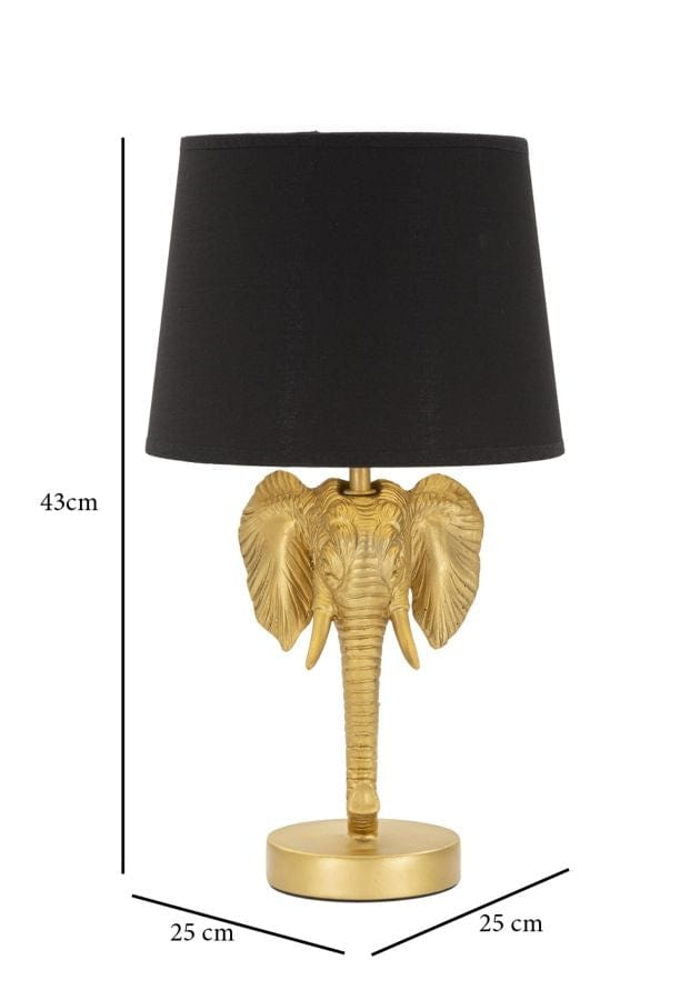 Mauro Ferretti Lampada da tavalo Elephant Small Nero