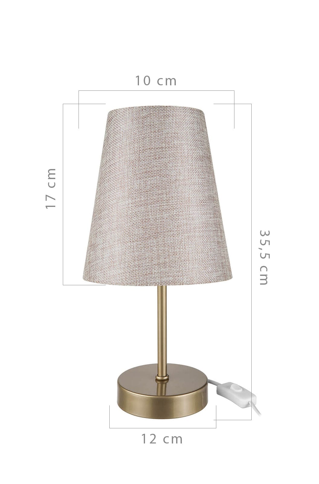 Oyo Lampada da tavalo Estelya Beige