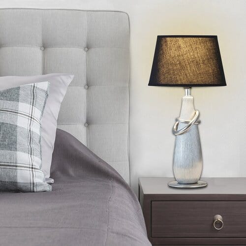 RabaLux Lampada da tavalo Evelyn 4372 Argento