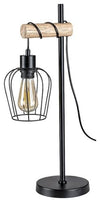 RabaLux Lampada da tavalo Fabian 5245 Nero