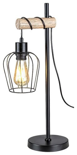 RabaLux Lampada da tavalo Fabian 5245 Nero