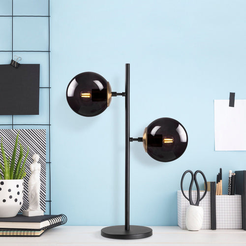 Lampada da tavalo Fazli 10424 Nero