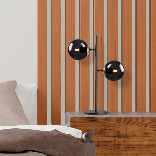Lampada da tavalo Fazli 10424 Nero (1)
