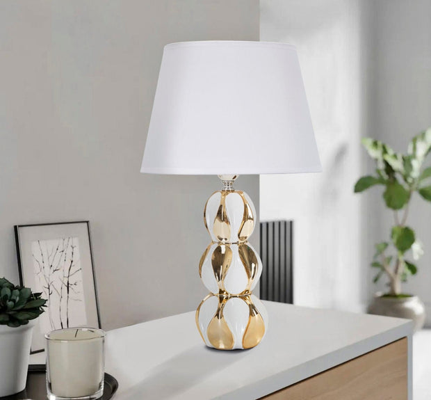 Mauro Ferretti Lampada da tavalo Glam Balls Bianco