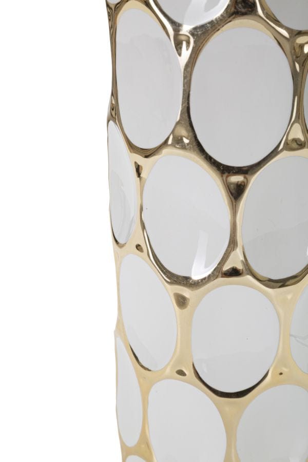 Mauro Ferretti Lampada da tavalo Glam Carv Bianco