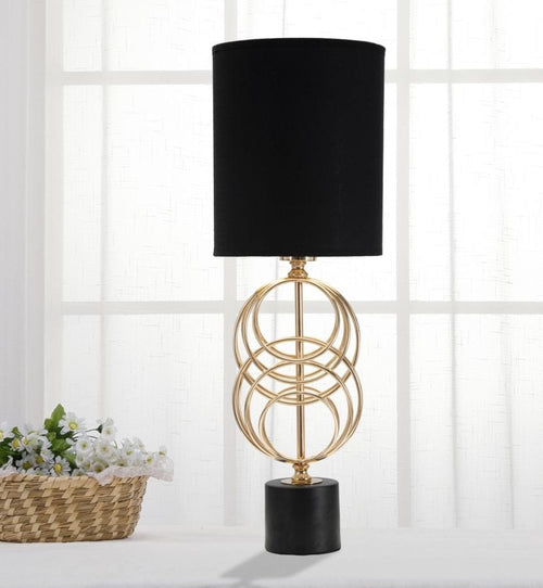 Mauro Ferretti Lampada da tavalo Glam Circly Small Nero