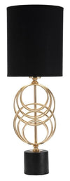 Mauro Ferretti Lampada da tavalo Glam Circly Small Nero