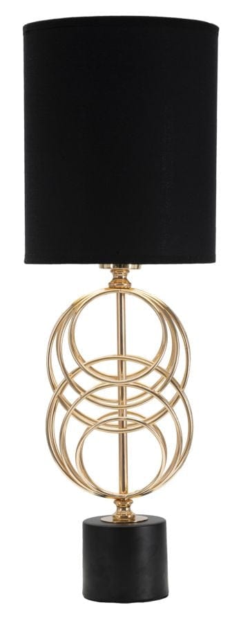 Mauro Ferretti Lampada da tavalo Glam Circly Small Nero