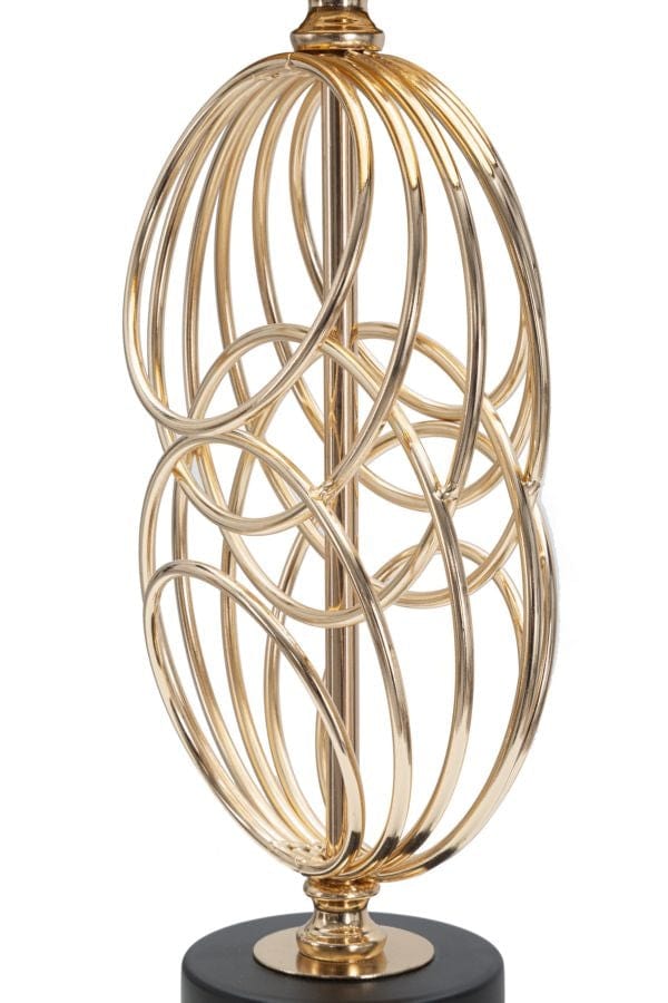 Mauro Ferretti Lampada da tavalo Glam Circly Small Nero