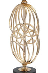 Mauro Ferretti Lampada da tavalo Glam Circly Small Nero