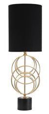 Mauro Ferretti Lampada da tavalo Glam Circly Tall Nero