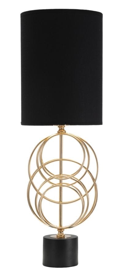 Mauro Ferretti Lampada da tavalo Glam Circly Tall Nero