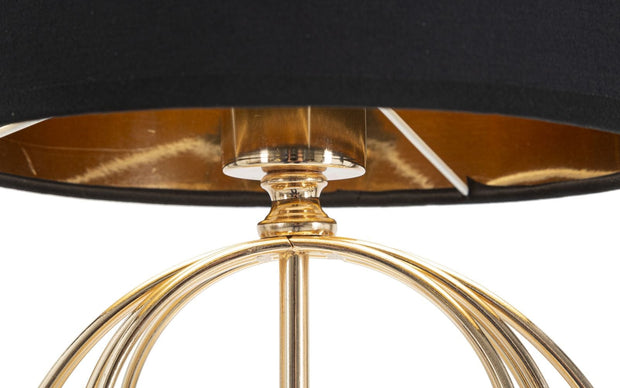 Mauro Ferretti Lampada da tavalo Glam Circly Tall Nero