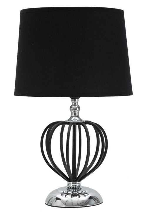 Mauro Ferretti Lampada da tavalo Glam Darky Small Nero