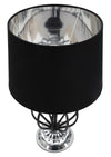 Mauro Ferretti Lampada da tavalo Glam Darky Small Nero