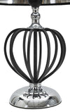 Mauro Ferretti Lampada da tavalo Glam Darky Small Nero