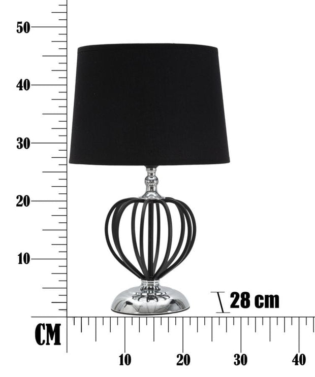 Mauro Ferretti Lampada da tavalo Glam Darky Small Nero